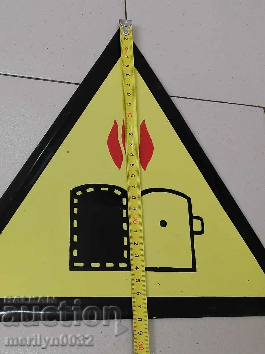 Auction Enamel social plate, NRB plate Auction Enamel social plate, NRB plate