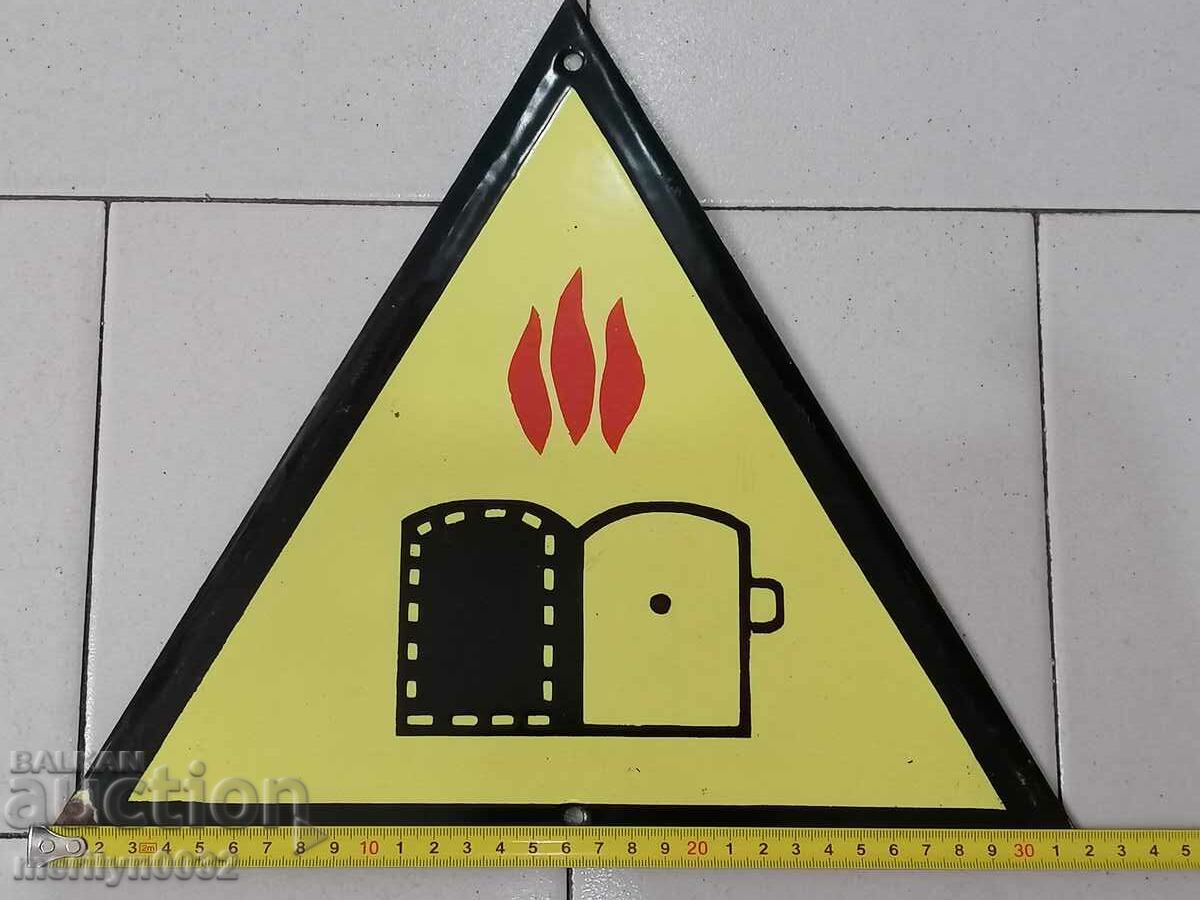 Enamel social plate, NRB plate - 5 Enamel social plate, NRB plate - 5