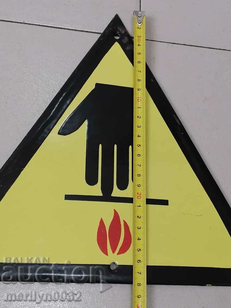 Livrarea Placa sociala emailata, placa NRB