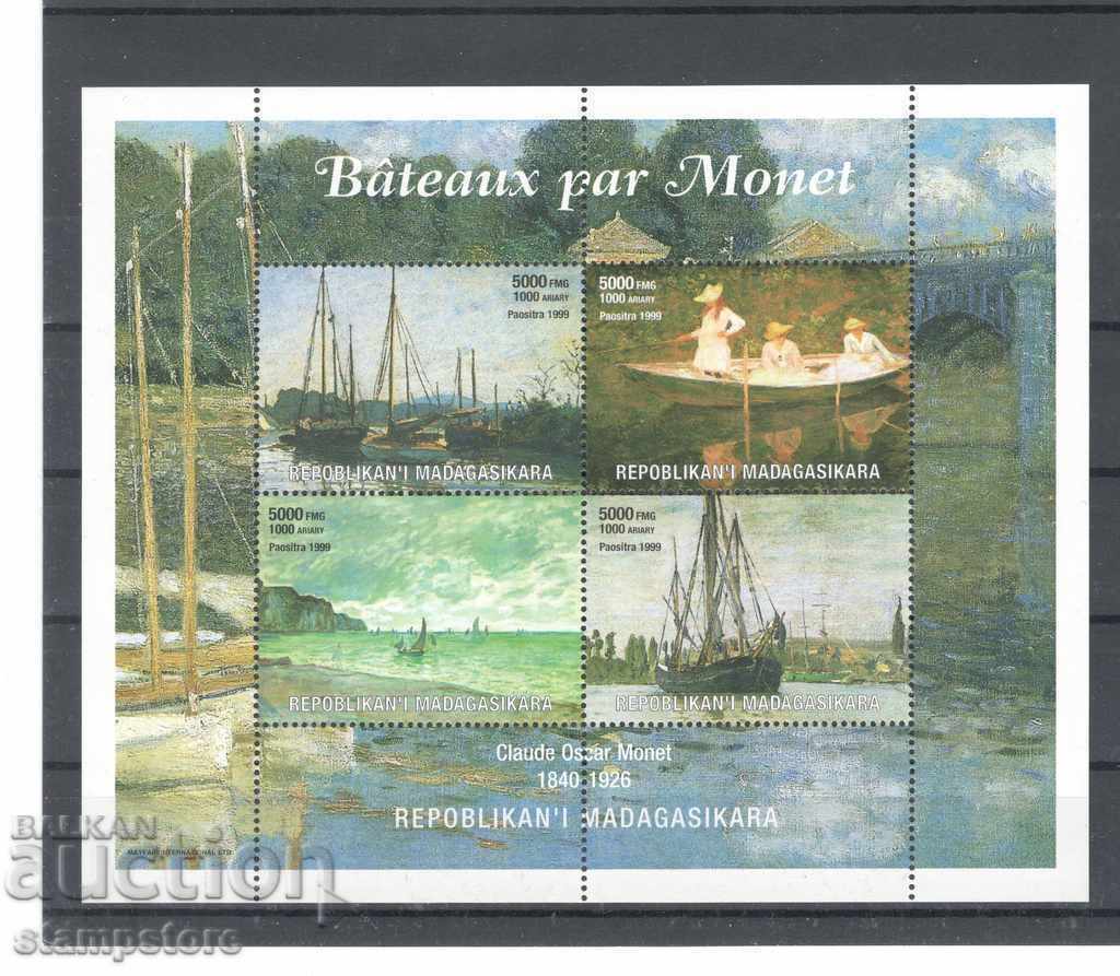 Block ships - Monet
