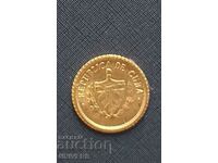 Gold coin Cuba 1916