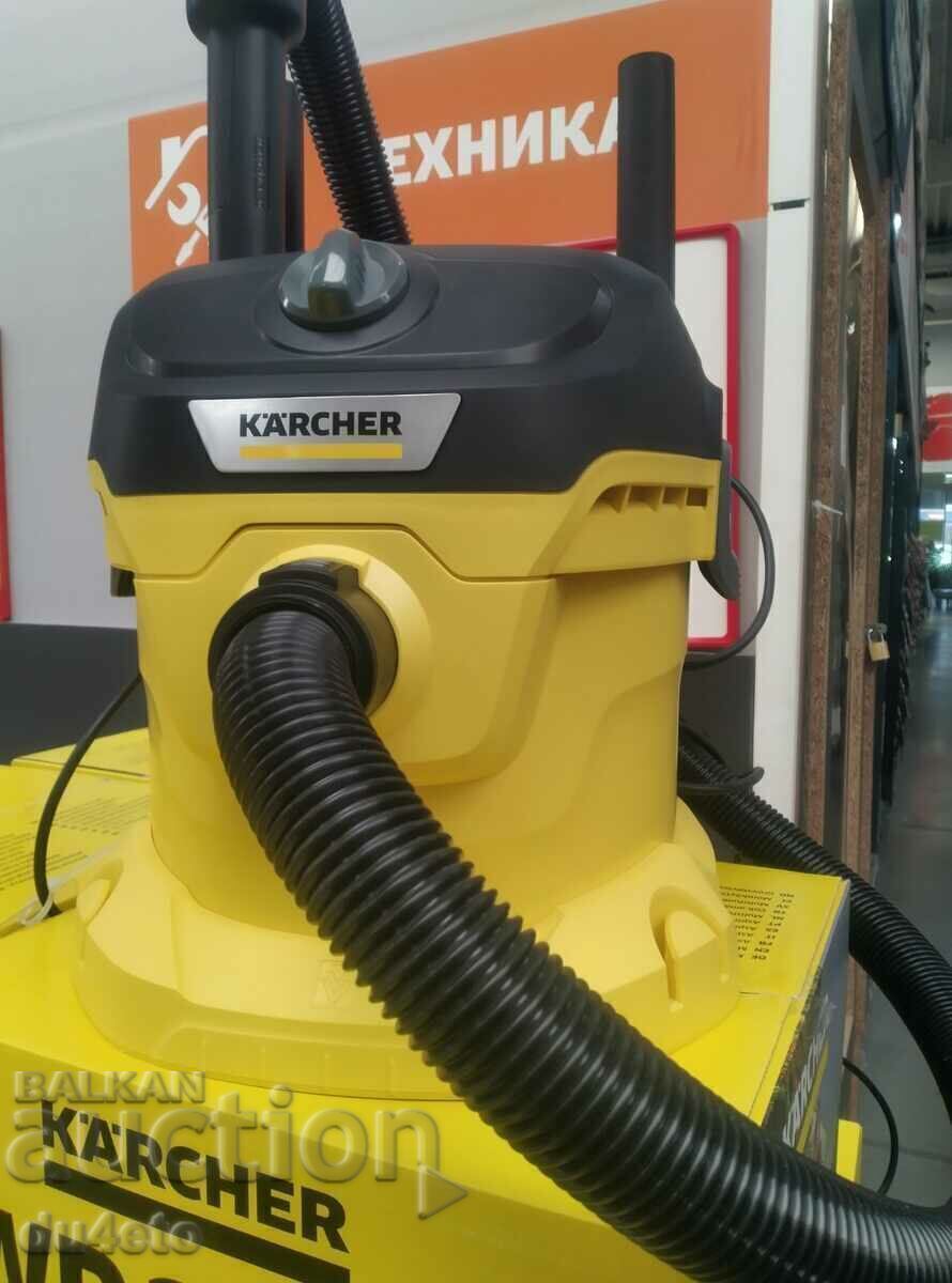 Πολυλειτουργική ηλεκτρική σκούπα Karcher WD 2 Plus για στεγνό και Πολυλειτουργική ηλεκτρική σκούπα Karcher WD 2 Plus για στεγνό και