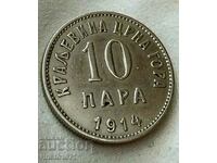 10 pairs 1914 Montenegro