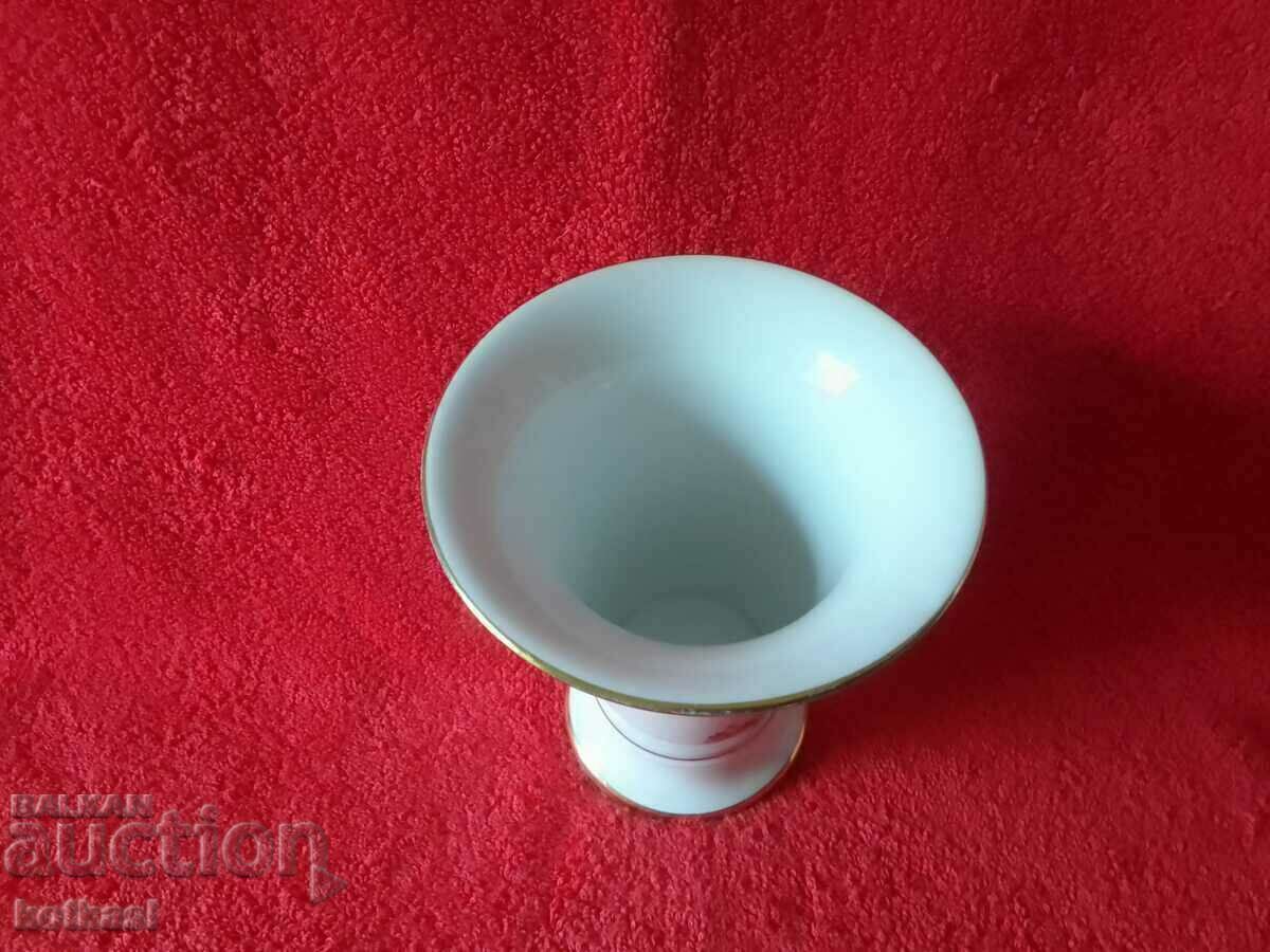 Παλαιό πορσελάνινο βάζο που επιχρυσώνει Γερμανία λουλούδια Meissen Meissen - 7 Παλαιό πορσελάνινο βάζο που επιχρυσώνει Γερμανία λουλούδια Meissen Meissen - 7