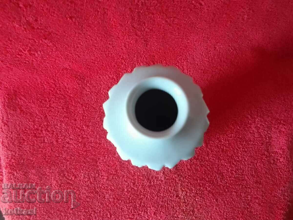 Old White Porcelain Vase Germany Meissen Meissen - 6