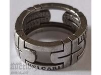 Сребърен пръстен BULGARI