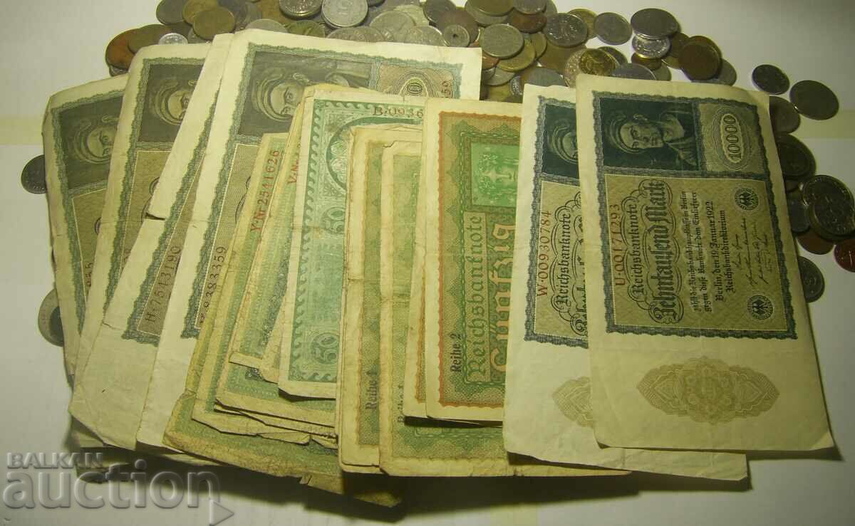 MEGALOT 541 coins and notes with price 120.00 BGN | € 61.36 MEGALOT 541 coins and notes with price 120.00 BGN | € 61.36