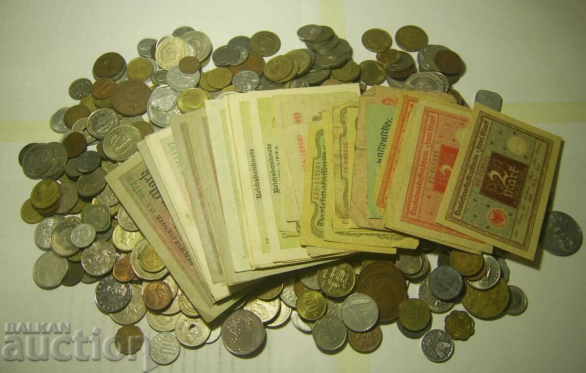 МЕГАЛОТ 524 монети и банкноти