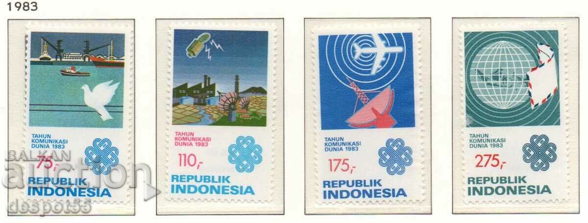 1983. Индонезия. Световна година на комуникациите.