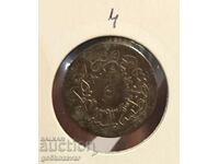 Османска империя 5 пара 1293-1876г Топ монета год 3