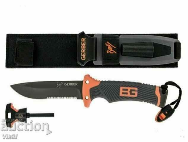 Μαχαίρι επιβίωσης Ultimate Gerber αναπτήρας+σφυρί