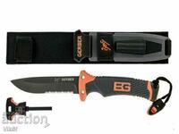 Survival knife Ultimate Gerber lighter+hammer