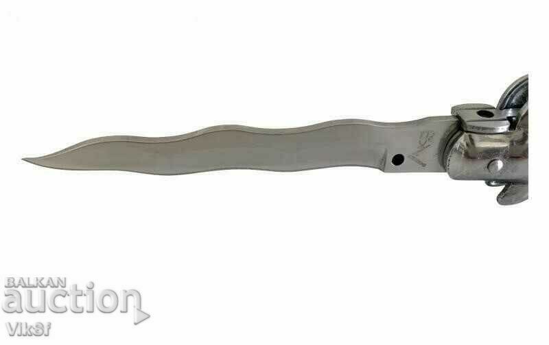 High-quality automatic knife stiletto 97x225 mm-serpentine - 6 High-quality automatic knife stiletto 97x225 mm-serpentine - 6