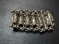 Renaissance bracelet, wide, ethnic, for costume