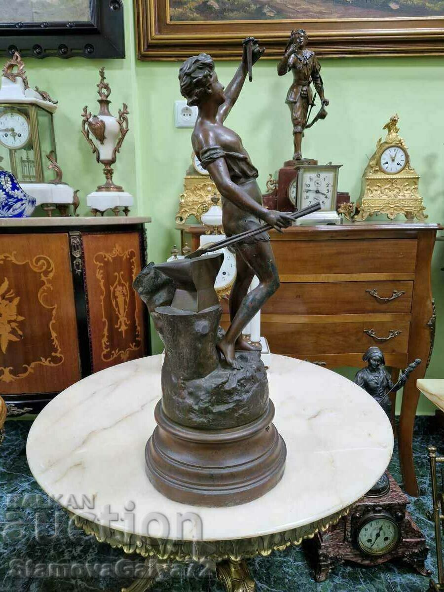 Delivery of A lovely antique collectible French figure figurine Delivery of A lovely antique collectible French figure figurine