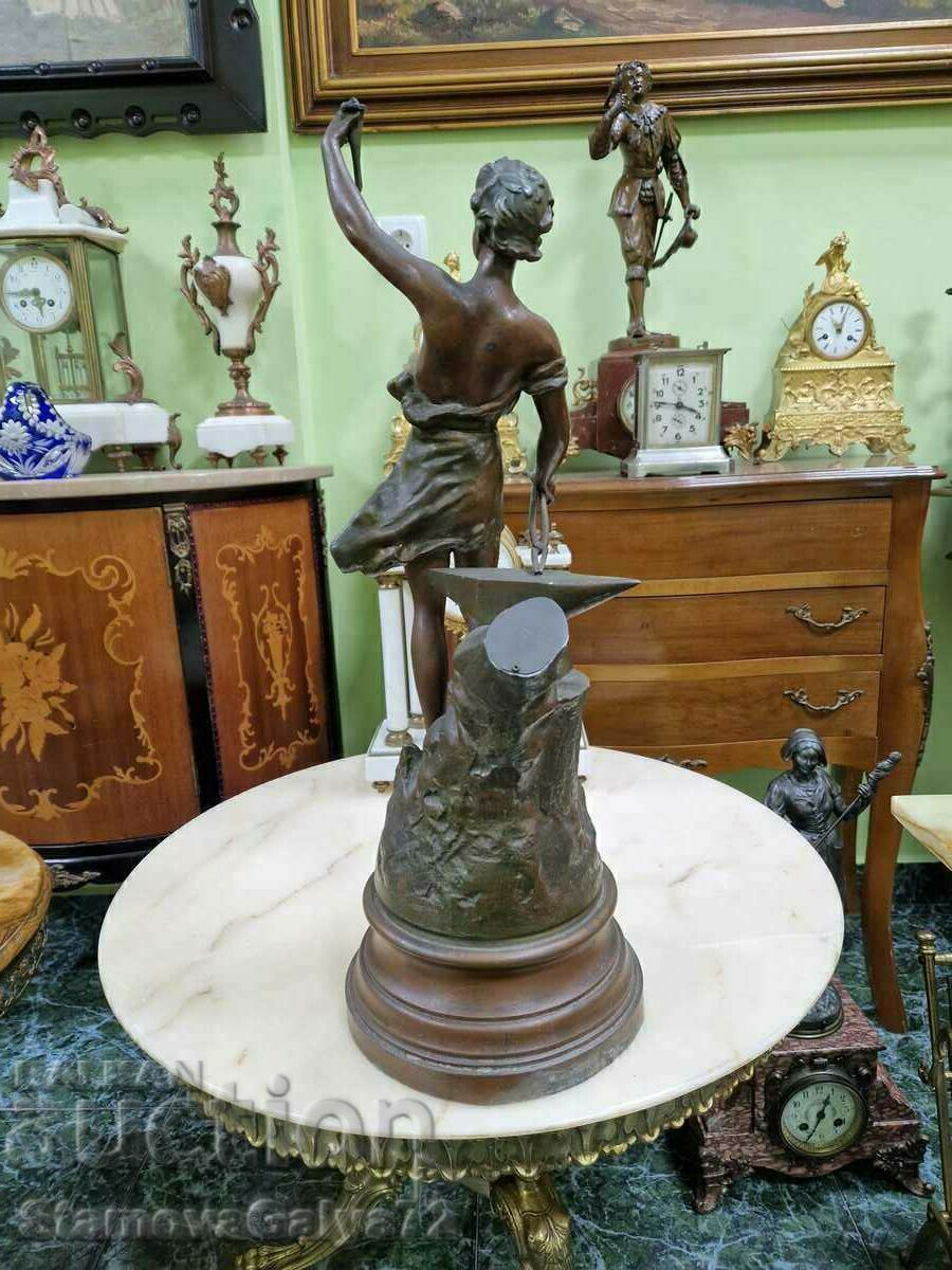 O minunată figurină antică de colecție franceză - 5 O minunată figurină antică de colecție franceză - 5