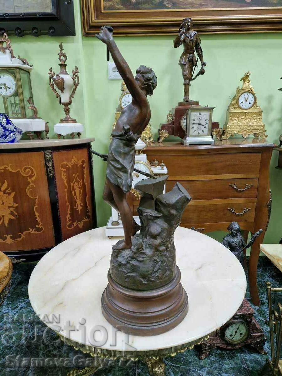 O minunată figurină antică de colecție franceză - 6 O minunată figurină antică de colecție franceză - 6