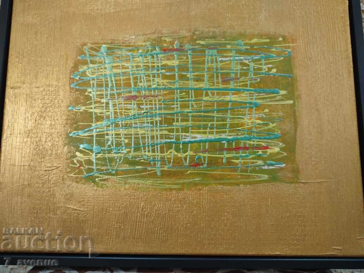 Auction Original painting acrylic on canvas, 40/50 cm, "Insight" Auction Original painting acrylic on canvas, 40/50 cm, "Insight"