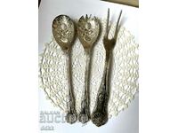 Beautiful silver plated flatware from England