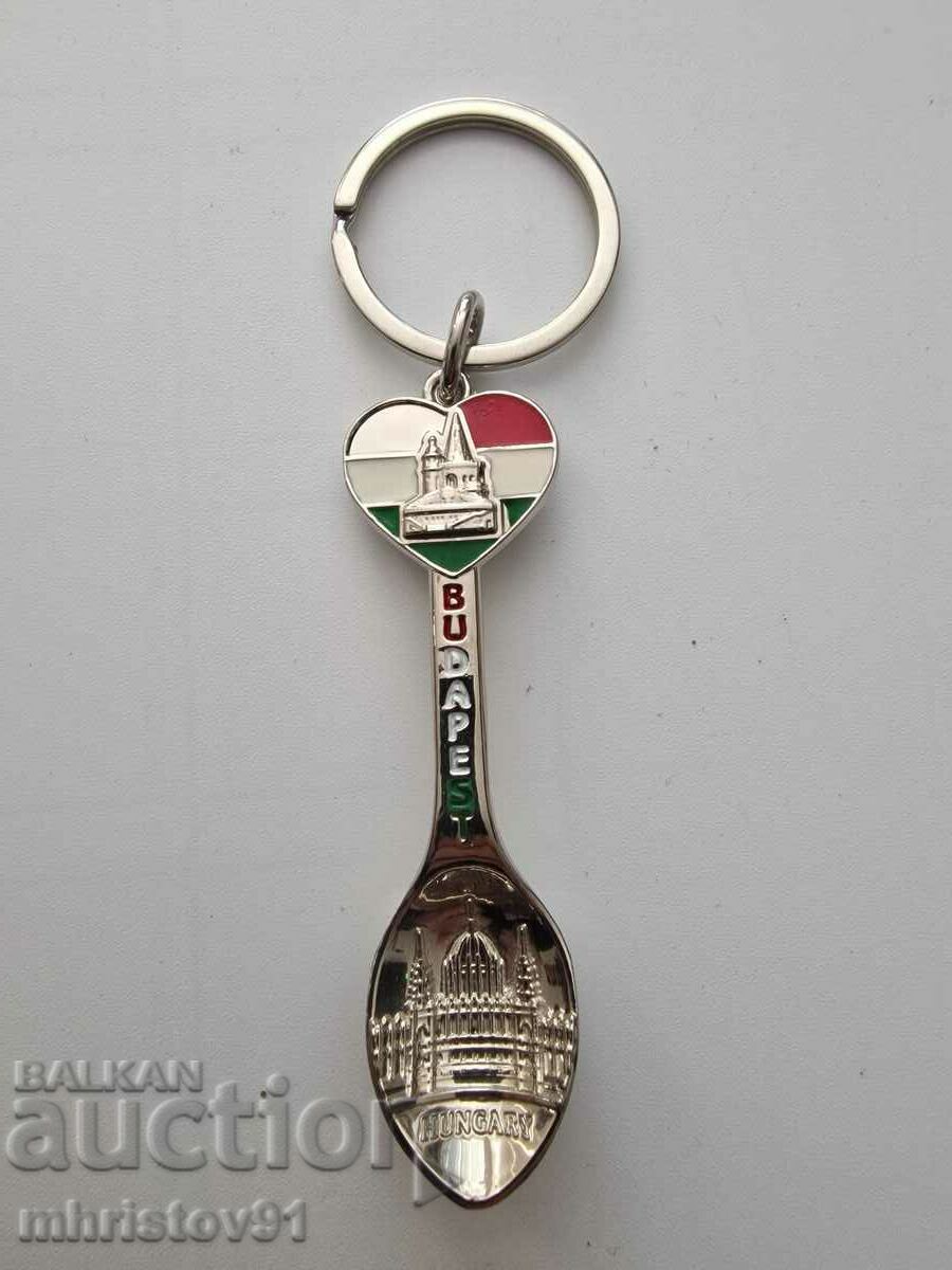 Hungarian souvenir spoon.