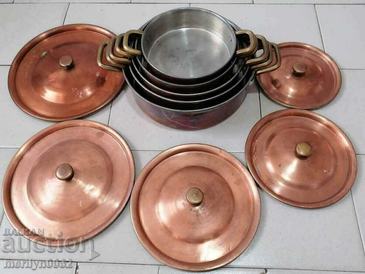 Licitație Serviciu cupru oale din cupru cu capace ibric cupru Licitație Serviciu cupru oale din cupru cu capace ibric cupru