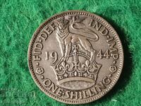 1 Shilling 1944 Marea Britanie Argint