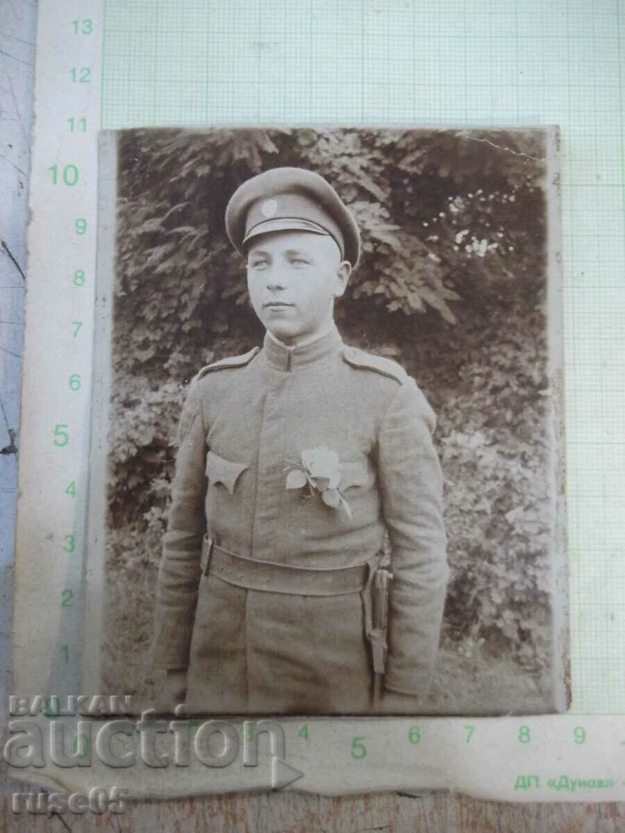 Old photo of a military man