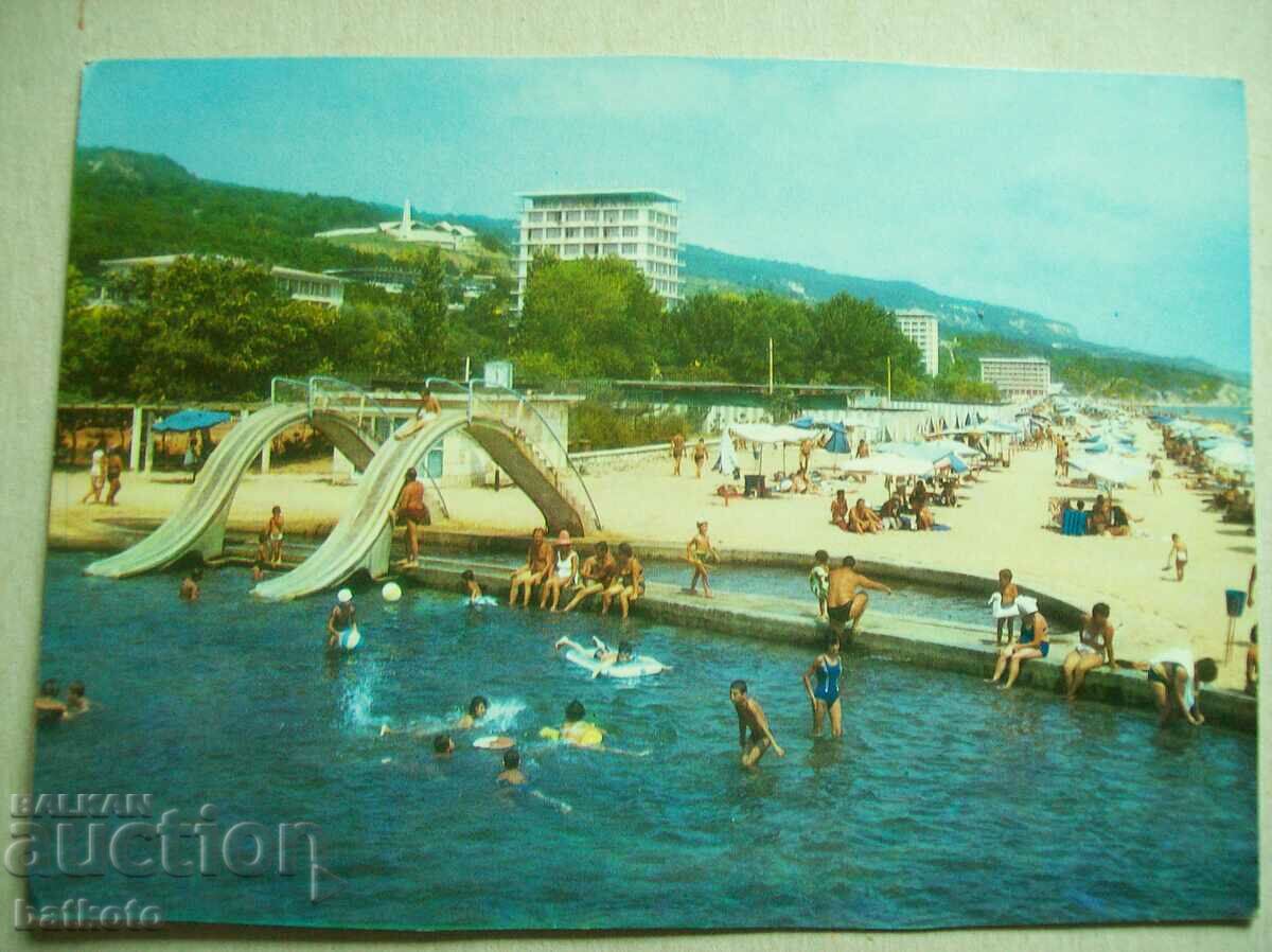 Κάρτα Golden sands Παιδική πισίνα D1021A