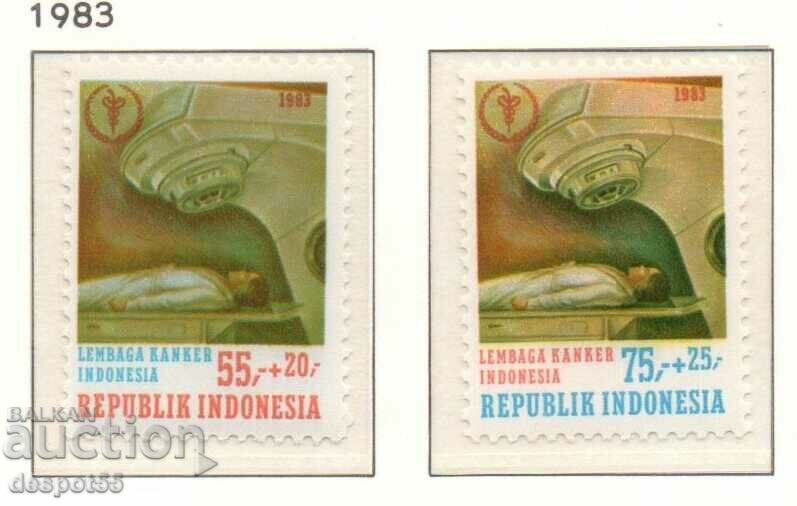 1983. Индонезия. Борба с рака - за допълнителен данък.