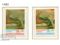 1983. Indonesia. Fight against cancer - for additional tax.