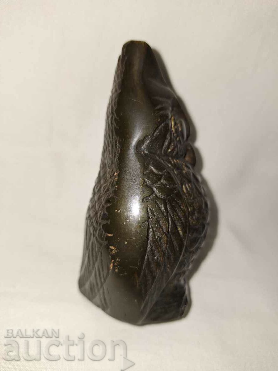 Delivery of Old bronze owl owl figure Delivery of Old bronze owl owl figure