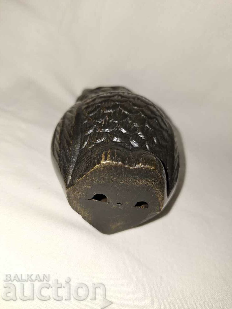 Old bronze owl owl figure - 7 Old bronze owl owl figure - 7