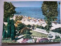 Картичка   Варна Изглед от Курорт Дружба А311/1960