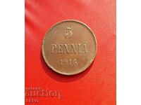 Russia/for Finland/-5 pence 1916