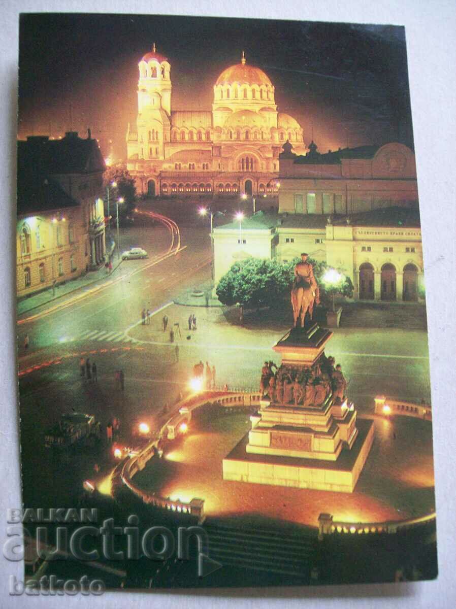 Κάρτα Πλατεία Εθνοσυνέλευσης Σόφιας D4057-A