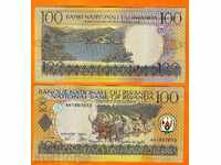 ZORBA AUCTIONS Rwanda 100 FRANKA 2003 UNC