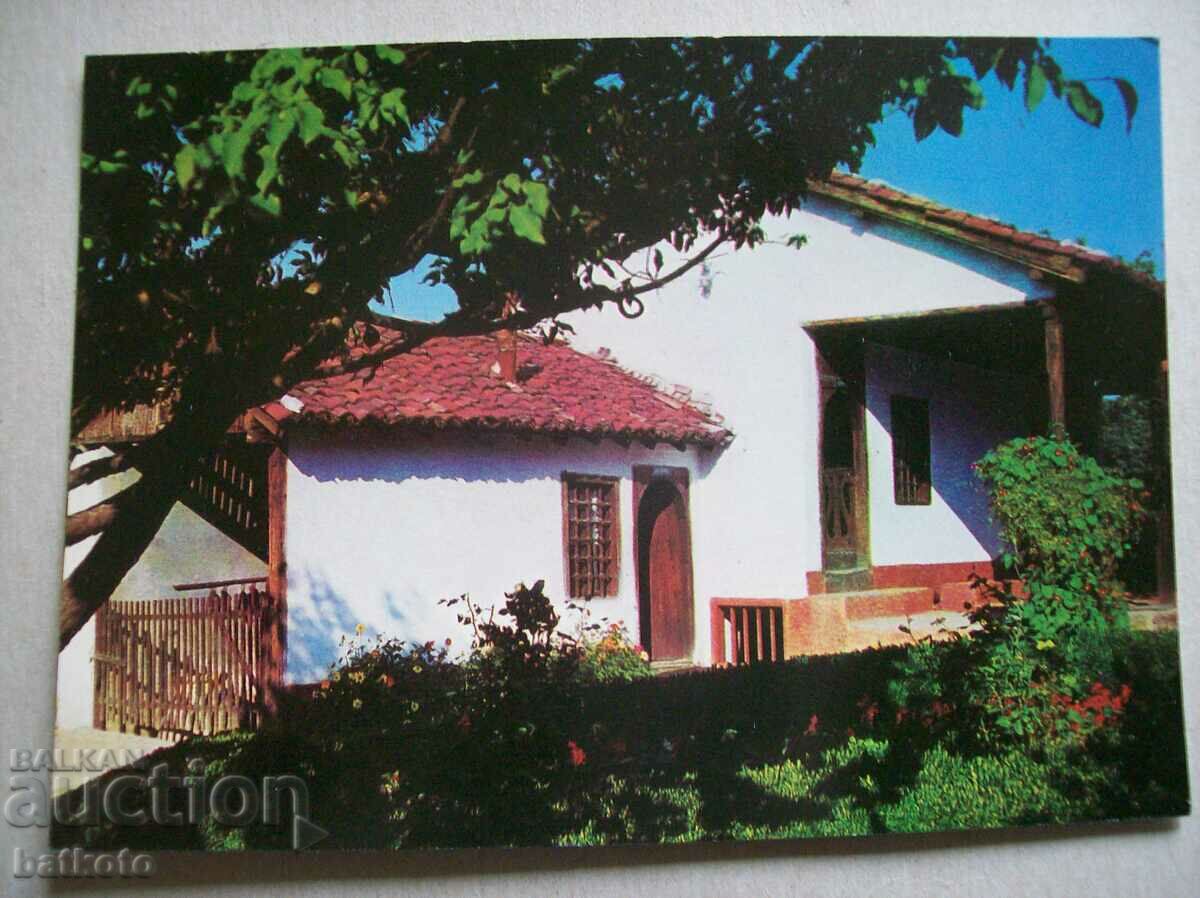 Κάρτα - Σπίτι Karlovo - μουσείο V. Levski Akl2008