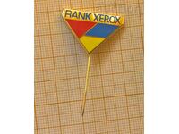 Rank Xerox badge
