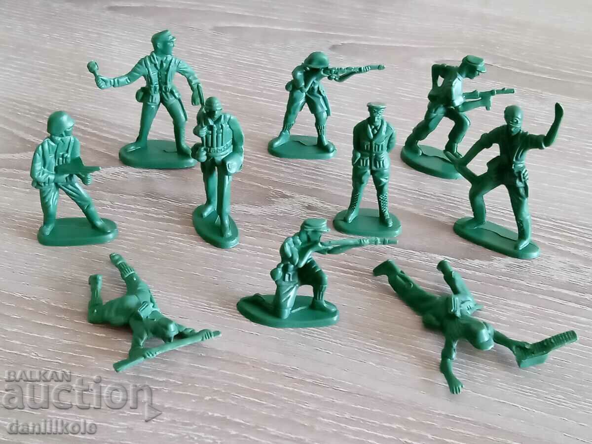 *$*Y*$*ΑΠΟ ΣΥΛΛΟΓΗ ΣΤΡΑΤΙΩΤΙΚΩΝ Φιγούρων 10 ΔΙΑΦΟΡΕΤΙΚΟΙ ΣΤΡΑΤΙΩΤΕΣ *$*Y*$*