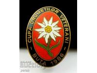 Συμμετέχων Badge-Romania Cup-Tourism-1986-Top Enamel