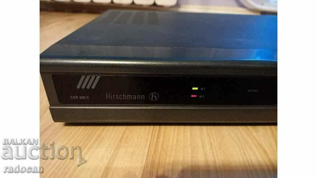 Old Stereo Satellite Receiver Decoder Hirschmann CSR 300 c with price 25.00 BGN | € 12.78 Old Stereo Satellite Receiver Decoder Hirschmann CSR 300 c with price 25.00 BGN | € 12.78