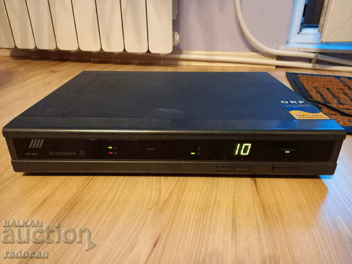 Стар стерео сателитен приемник декодер Hirschmann CSR 300 c Стар стерео сателитен приемник декодер Hirschmann CSR 300 c