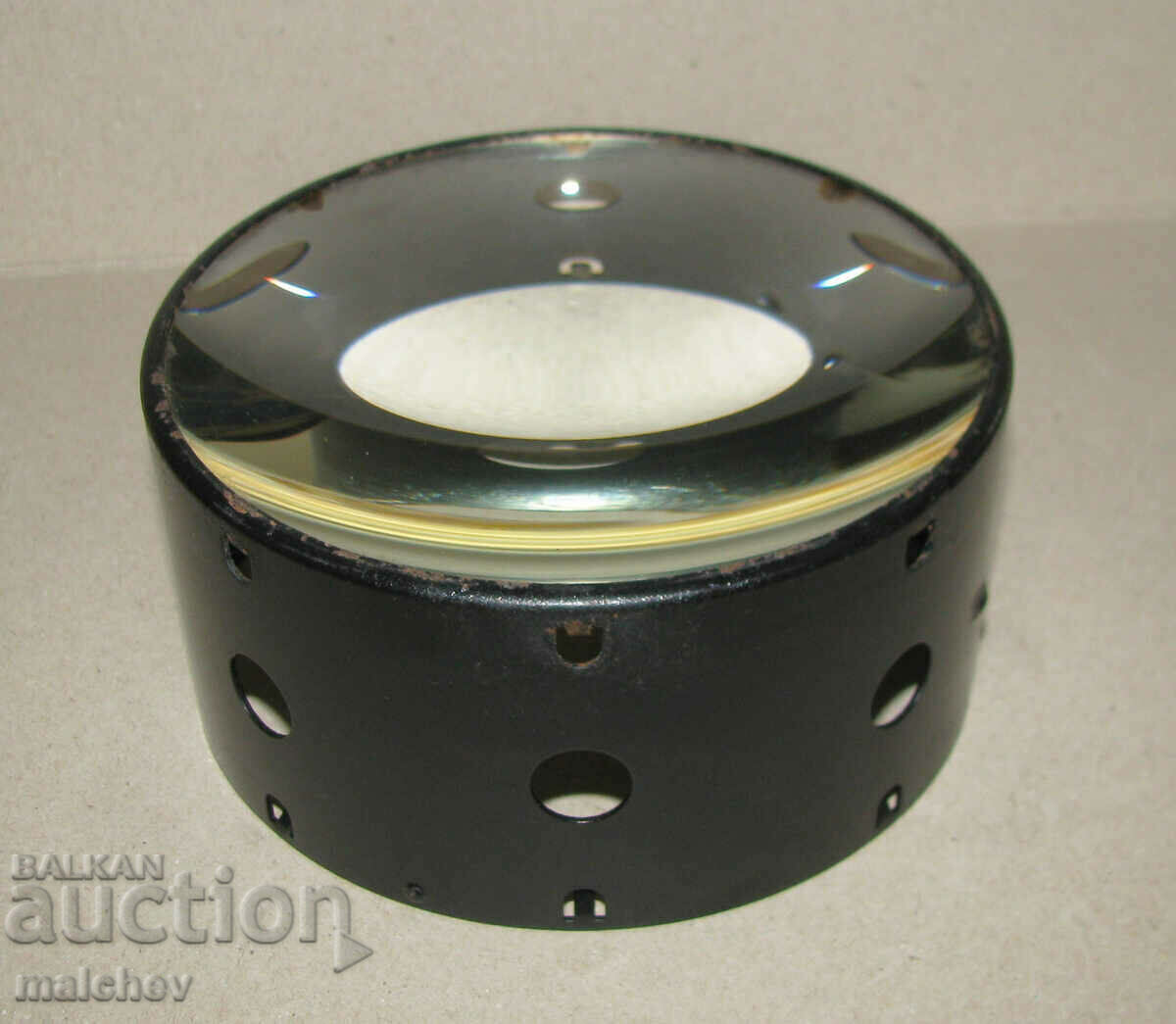 Magnifier lens light condenser optical device epidiascope