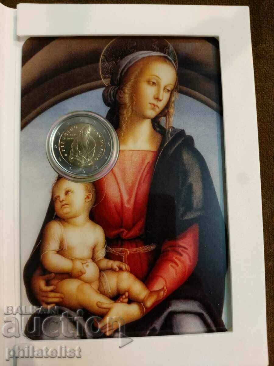 San Marino 2023 - 2 euro - Pietro Perugino - Perugino