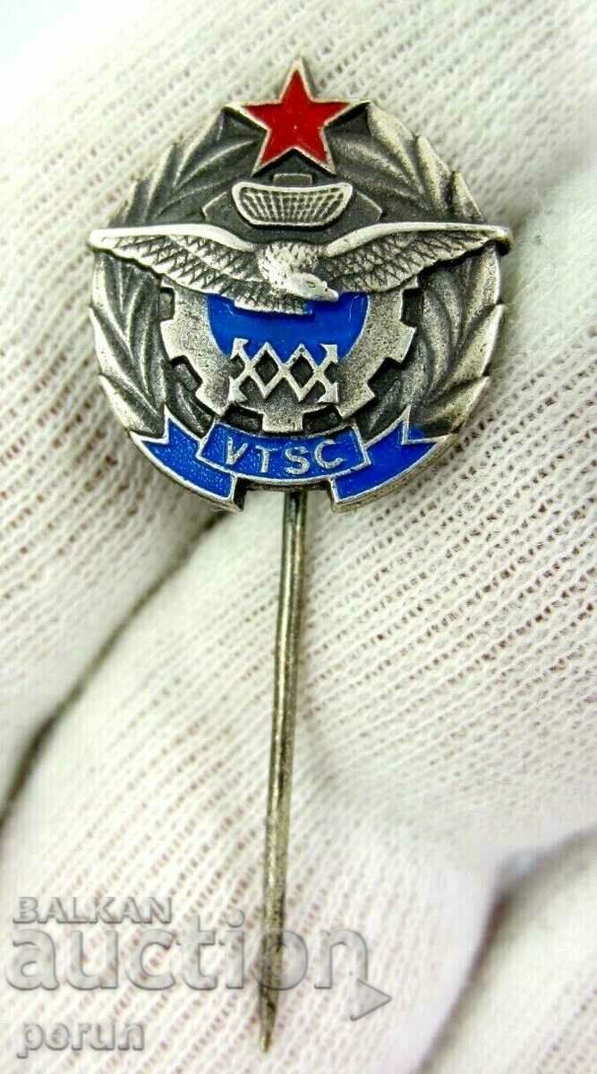 Auction Yugoslavia-Air Force-Aviation Technical Academy-Old badge Auction Yugoslavia-Air Force-Aviation Technical Academy-Old badge