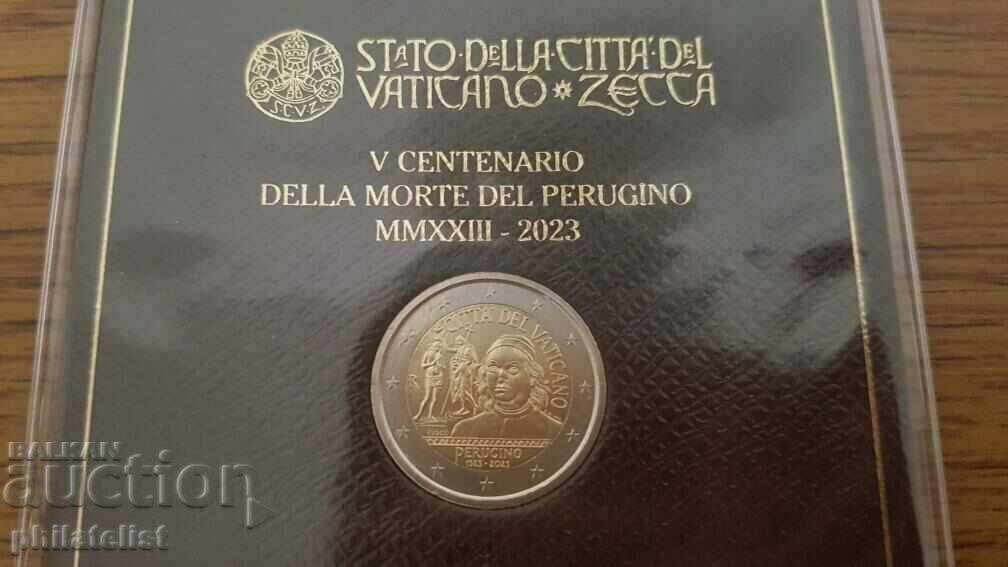 Ватикана 2023 – 2 евро - Пиетро Перуджино / Vatican Perugino