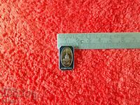 Old metal badge Leningrad