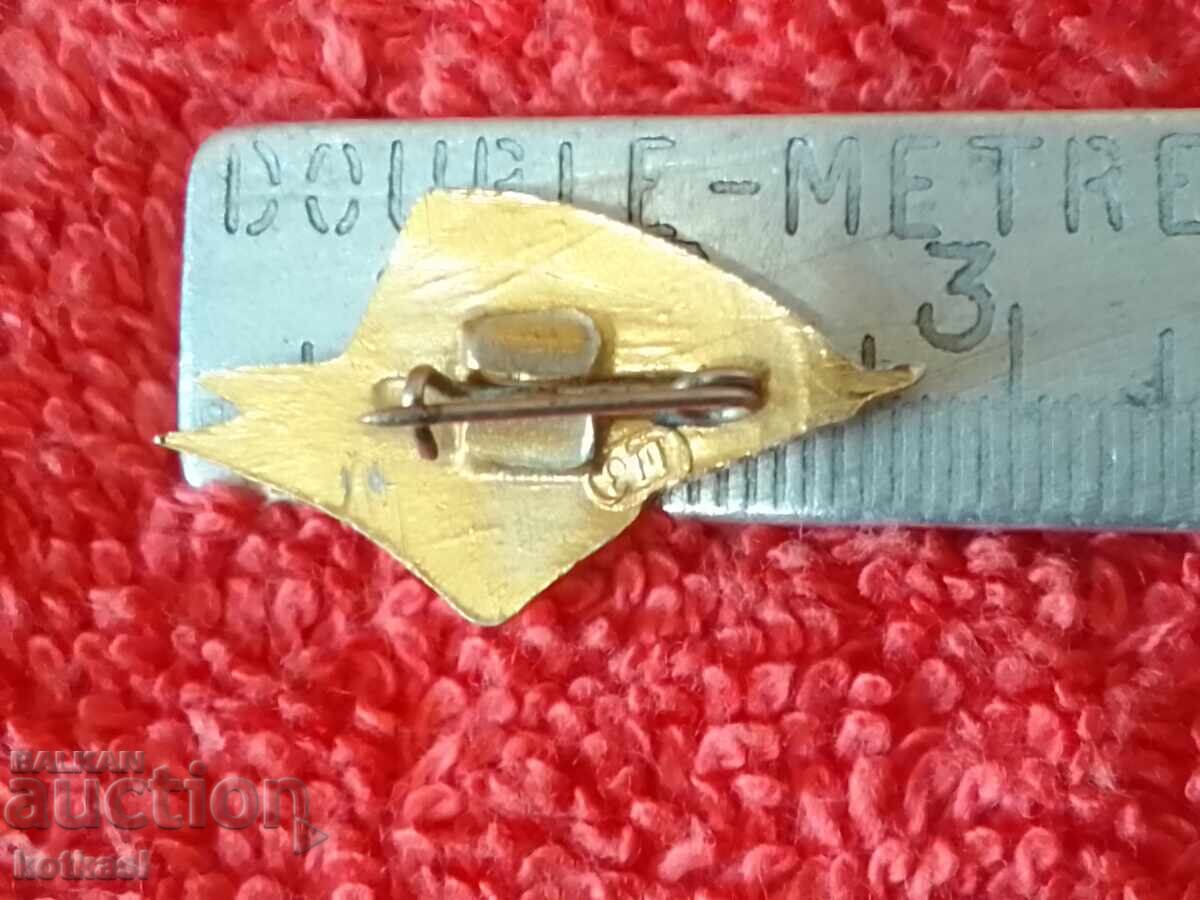 Old metal badge Lenin Cosmos Rocket with price 3.50 BGN | € 1.79 Old metal badge Lenin Cosmos Rocket with price 3.50 BGN | € 1.79