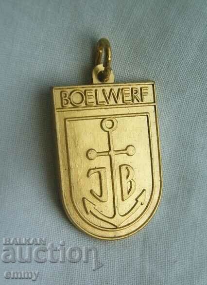 Значка Boelwerf - корабостроителница в Белгия