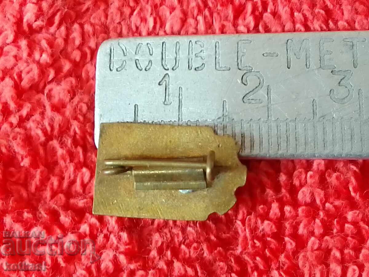Old metal badge enamel excellent WORK massive with price 21.00 BGN | € 10.74 Old metal badge enamel excellent WORK massive with price 21.00 BGN | € 10.74